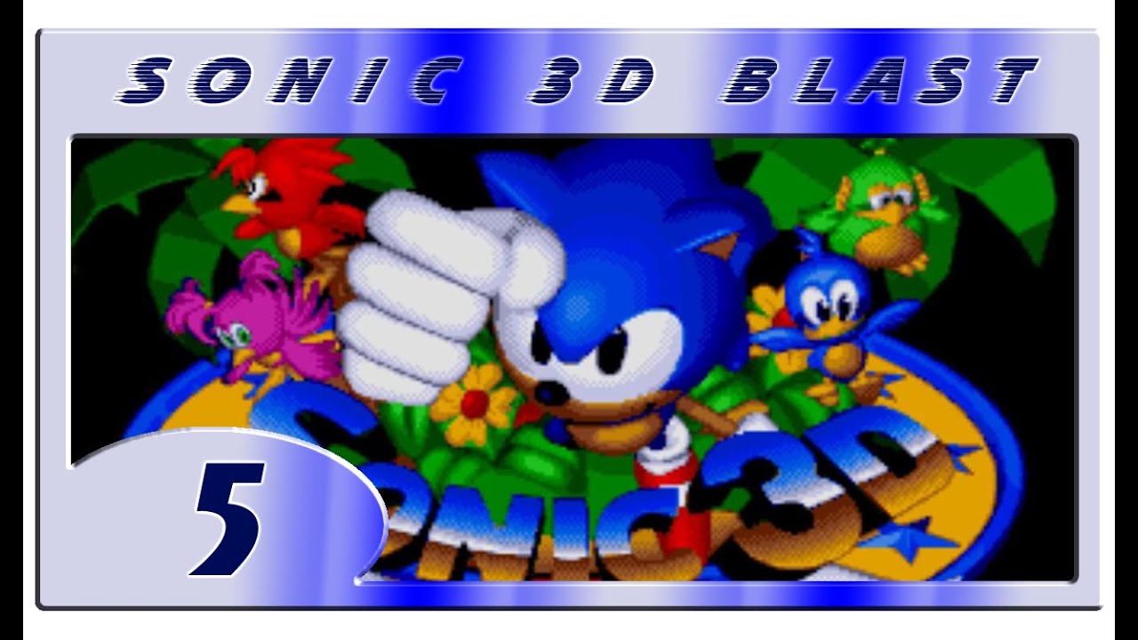 Прохождение Sonic 3D BLAST - 5 часть