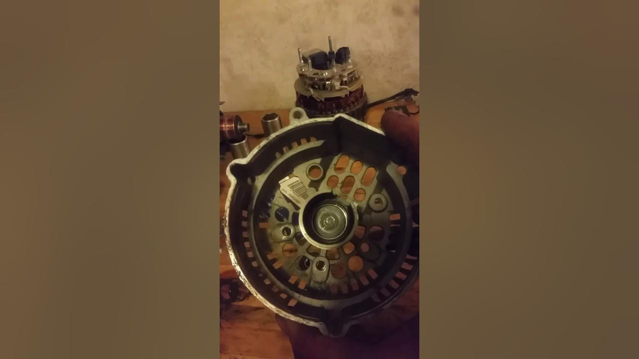 Honda goldwing 1500 alternator repair cheep - YouTube