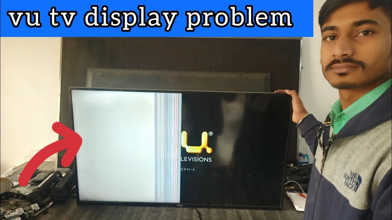 40 inch VU tv DISPLAY problem Repair