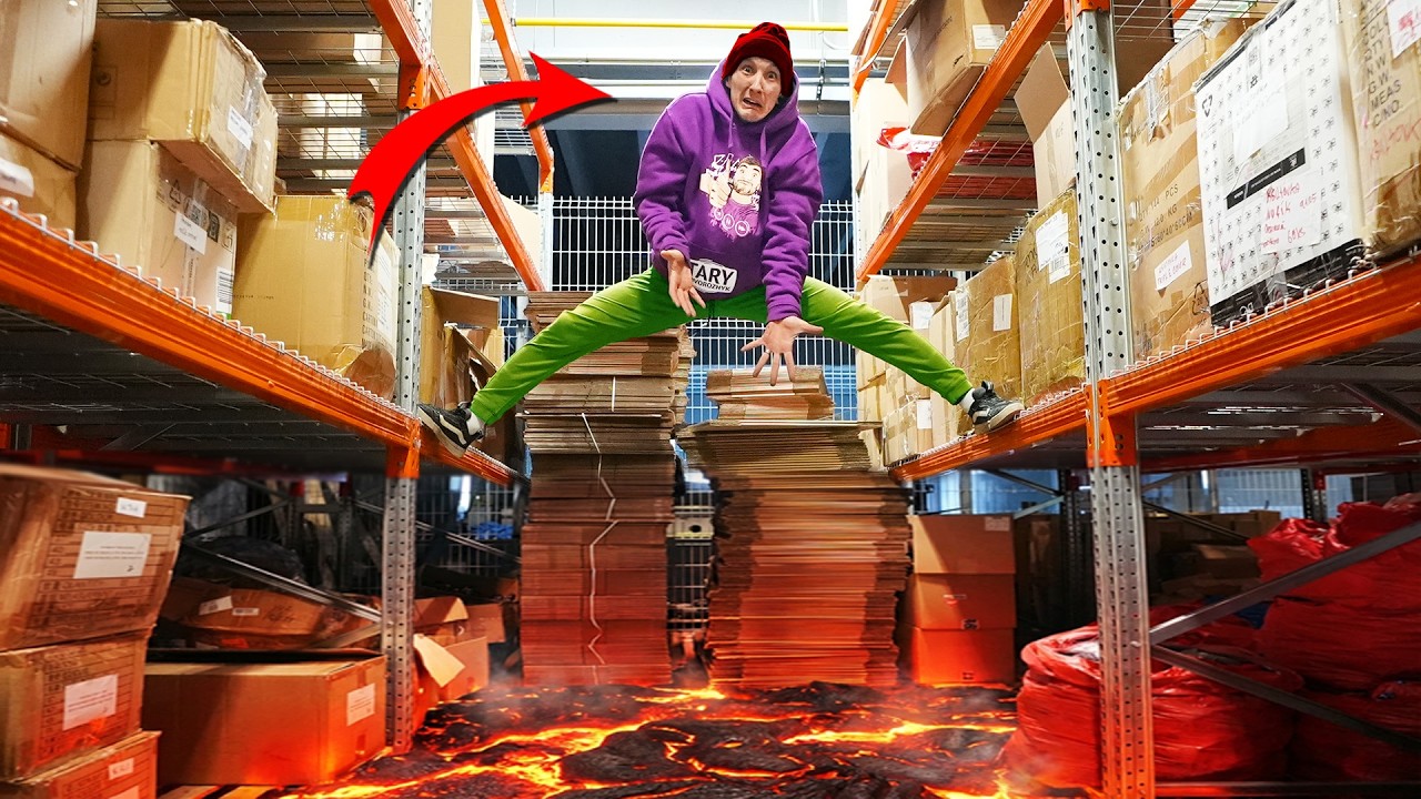 24 Hodin se NESMÍM DOTKNOUT ZEMĚ!