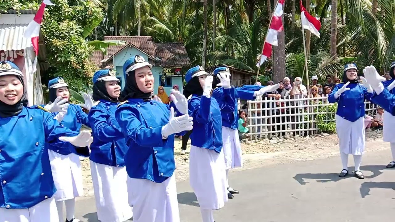 Tim Baris Putri MAN 2 Wates Kulon Progo