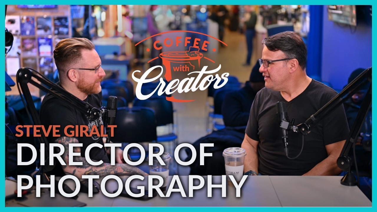 Exploring the World of Robotic Camera Technology | Steve Giralt | Coffee with Creators