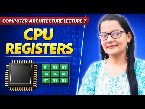 Registers in Computer Architecture 🔥 |  Types of Register|COA Lecture 7|Hindi