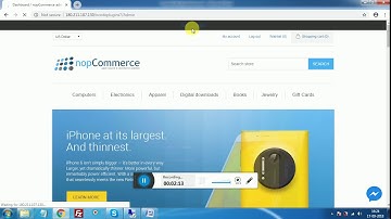 nopCommerce Contact Us By Skype Plugin