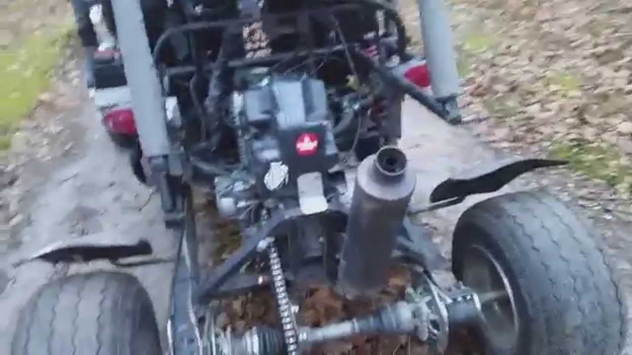 Buggy Dazon Raider 250 (swap honda cb 500 58hp) - YouTube roketa buggy wiring diagram 