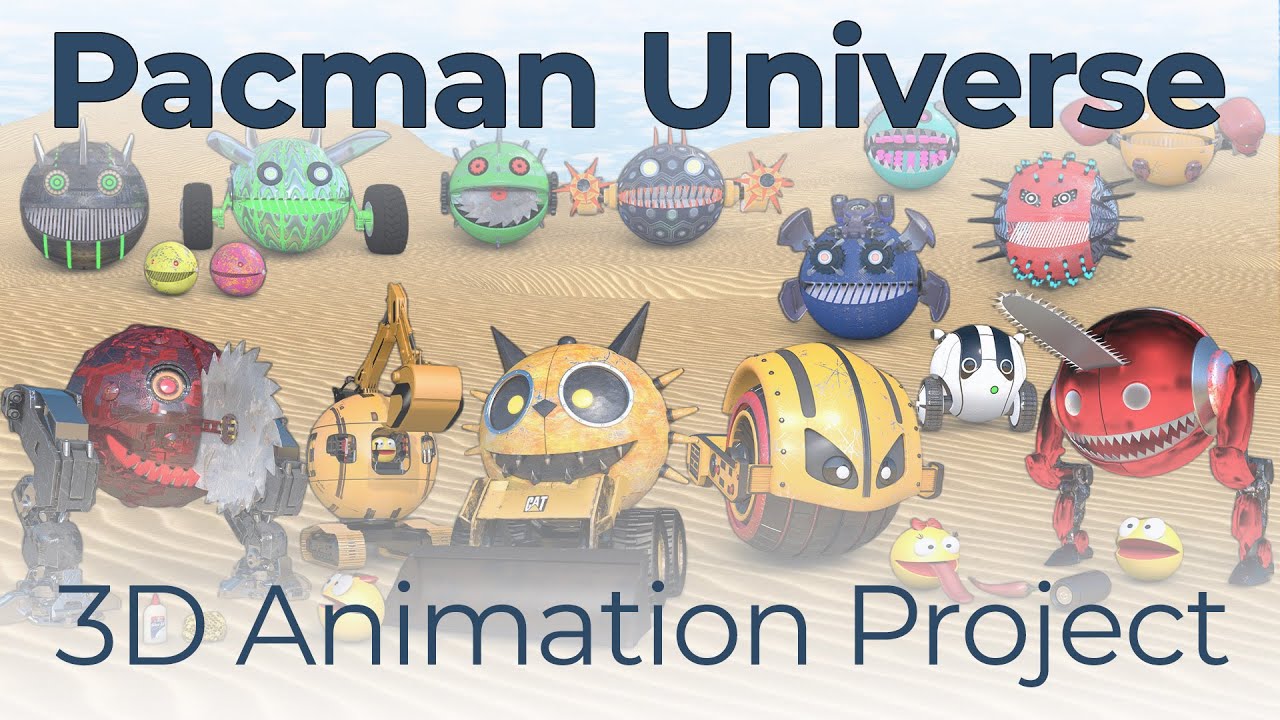 Pacman Universe – Industrial Robot Animation Compilation | Episode 27