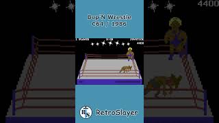 Bop'N Wrestle Gameplay Commodore 64