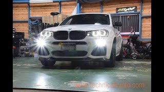 BMW/F26/X4 M-spoにYupiteruレーダー探知機Z280Csdをインストール!!作業紹介!!