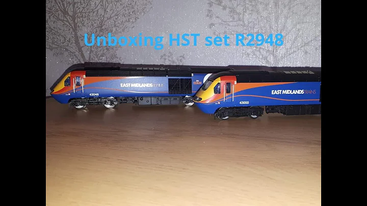 Unboxing Hornby R2948 Intercity 125 HST train pack for Mangley Town OO gauge model railway