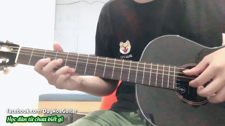 Hướng dẫn chơi guitar you are my sunshine