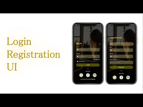 Login Registration Flexible UI || Let's Flutter