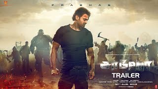 Saaho Trailer : Tamil | Prabhas | Shraddha Kapoor | Sujeeth | #SaahoTrailer | UV Creations