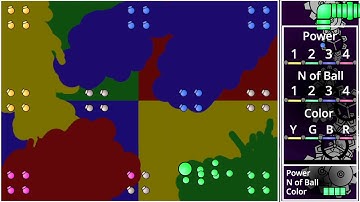 Part7 "Gatling gun fire" Expand your territory with Lucky ball - Marble race in Scratch