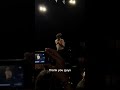 Josh’s reaction to the Just Love Fan Project at An Evening with Joshua Bassett at the Roxy Theatre