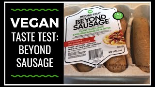 Taste Test Tuesday: Beyond Sausage
Today Im trying out the Beyond Sausage for the first time! Ive had their breakfast sausage before thats available at a couple fast food places, but was definitely looking forward to these. We tried both the mild and hot Italian options. Let me know in the comments if youve had this and what you thought!
So who am I?
Just a mid-30s guy living in Atlantic Canada, trying my best to be an example of how easy and normal it is to be vegan. Hopefully I can inspire others to think of the animals and the planet in their daily decisions, and well if youre into fitness I also run a bit and share it here. So yeah, I guess thats it. I like food, cats, music, and being outside. My gf Jamie is pretty awesome too :)
https://www.youtube.com/user/JammyBea...
Follow me here on Strava: https://www.strava.com/athletes/8995690
Other Socials:
Facebook: https://www.facebook.com/jonsconsciou...
Twitter: https://twitter.com/JonConscious
Instagram: http://instagram.com/jonsconsciouslife
Music clips within the video provided by YouTube Creators, accessible from the YouTube Music Library, or directly from iMovie. All clips used with permission.
Copyright disclaimer: All featured material is for educational use. As stated in Section 107 of the copyright act of 1976, allowance is made for fair use. Taste Test Tuesday: Beyond Sausage