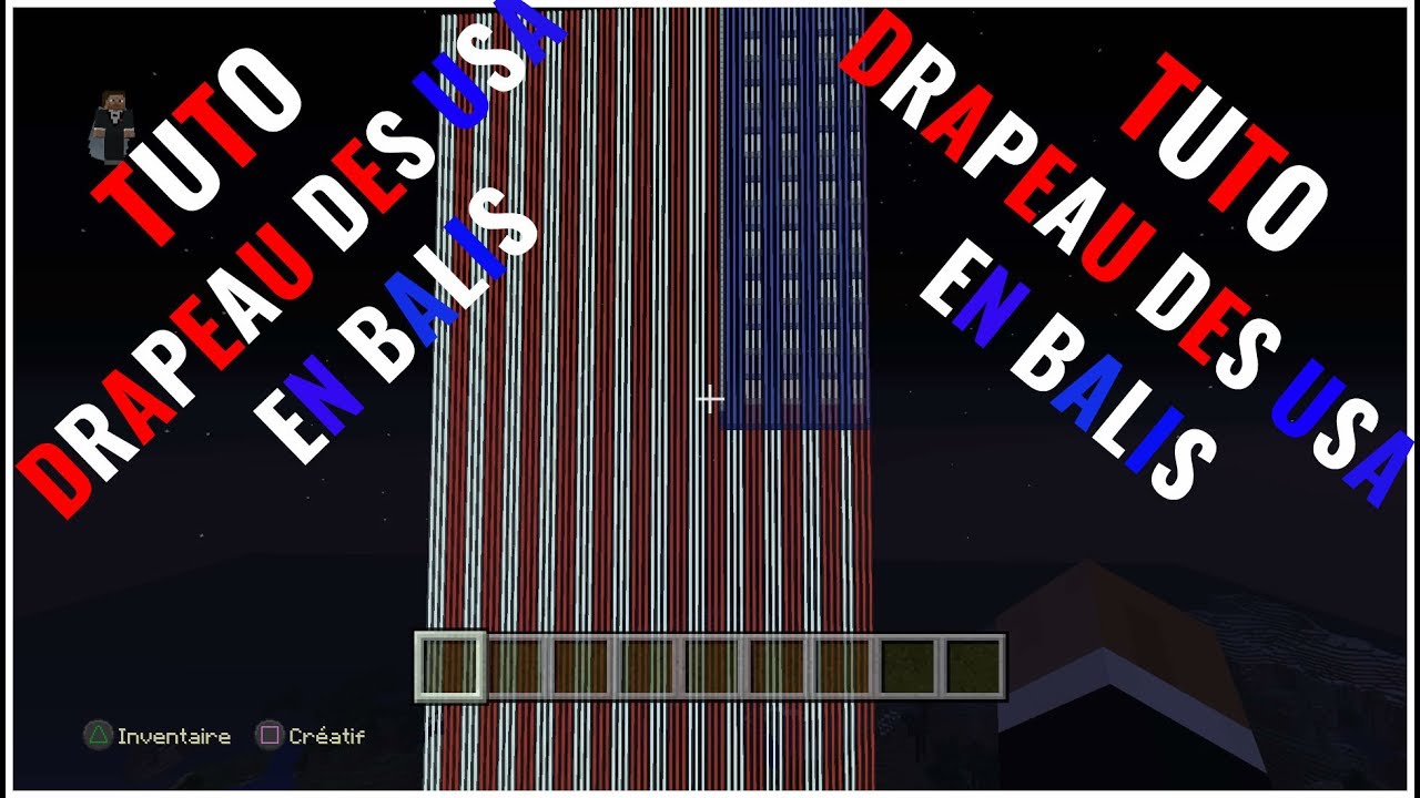 Comment Faire Un Drapeau Américain Sur Minecraft
