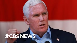 Pence backs some 2020 election deniers ahead of midterm elections