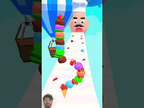 Stacky Ice Cream Run to Monster Gameplay Ep1 #shortsfeed