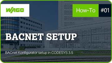 BACnet Konfigurator | Setup in CODESYS 3.5