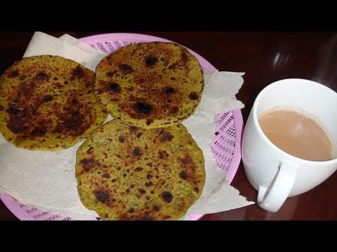 Tuvar Bhakhri -  Sindhi Koki - Pigeon peas Flate bread Video Recipe | Bhavna