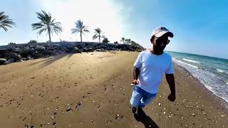 سلطنة عمان شاطئ السيب