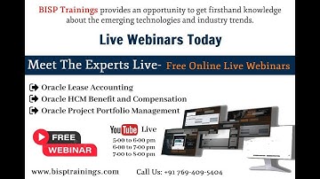 Live Webinar of Oracle Fusion -Dec 2022