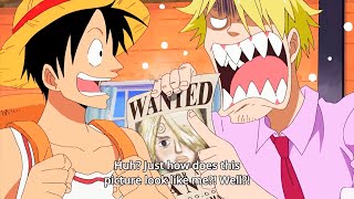 Sanji in Shock! His First Wanted Poster Is Unbelievable! His Dream of Fame… Shattered by One Photo!