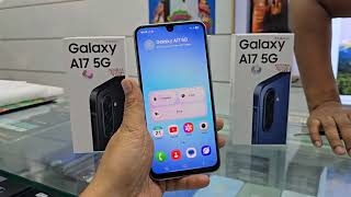 Galaxy A17 5G Unboxing &amp; First Look with Voice Mail &amp; Circles to search #samsunggalaxya175g