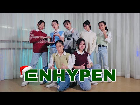 KPOP CHRISTMAS 'UPPER SIDE DREAMIN' - ENHYPEN Cover Dance Practice Video Indonesia