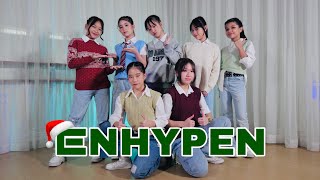 KPOP CHRISTMAS 'UPPER SIDE DREAMIN' - ENHYPEN Cover Dance Practice Video Indonesia