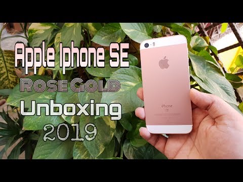 Iphone SE Rose Gold Unboxing Hindi