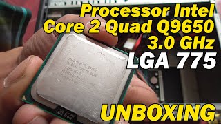 Celebrity Intel Core 2 Quad Q9650 3 0 GHz Socket LGA 775 Processor Unboxing Profile