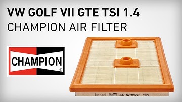 How to change the Air Filter on a VW Golf VII GTE TSI 1 4