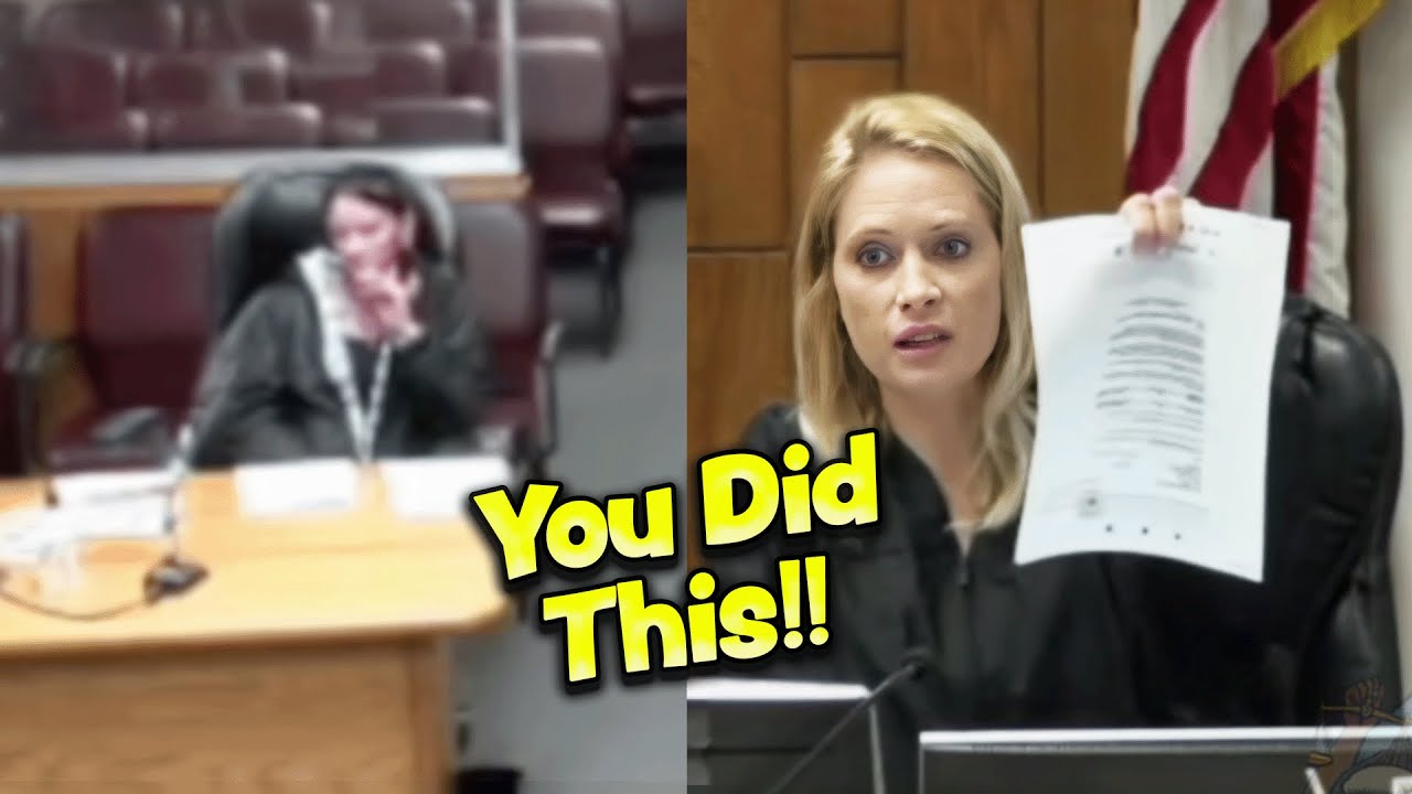 Angry Judge SLAMS Vindictive Ex-Wife For Forging Papers And Destroying Property...KARMA VERDICT!