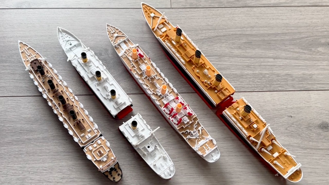 Я подвергаю свои 4 модели подводных аппаратов суровому испытанию на погружение.