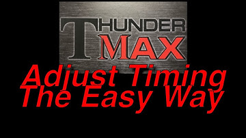 Thundermax Tuner Timing Adjustment – Fix Pinging at Low RPMs, Thundermax Timing, #thundermax 