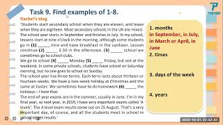 PK2209077(10/31/22) SOLUTIONS ELEMENTARY UNIT 2 SCHOOL DAYS