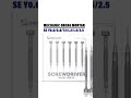 OBENG SET MECHANIC MORTAR SE 6 IN 1 MORTAR SE ORIGINAL (1SET)