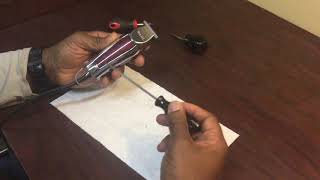 WAHL DETAILER DISASSEMBLE AND REASSEMBLE