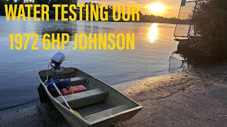 1972 Johnson 6R-72D 6 hp (Part 5) | WATER TESTING AFTER BRINGING THE ENGINE TO LIFE by The Dog House 337 views 6 days ago 18 minutes