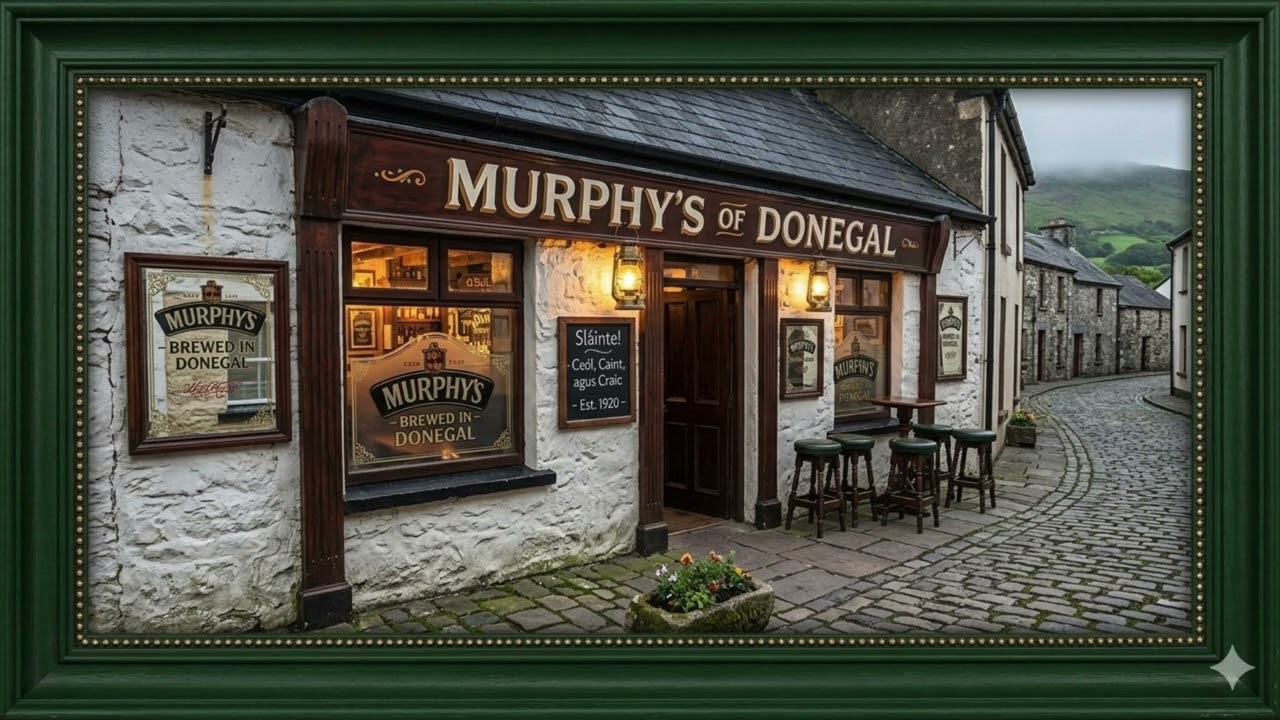 Murphy's Pub | 4K Frame TV Art | screensaver | Happy Saint Patrick's Day