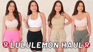 Huge 400 Lululemon Try-On Haul Summer Essentials 2021