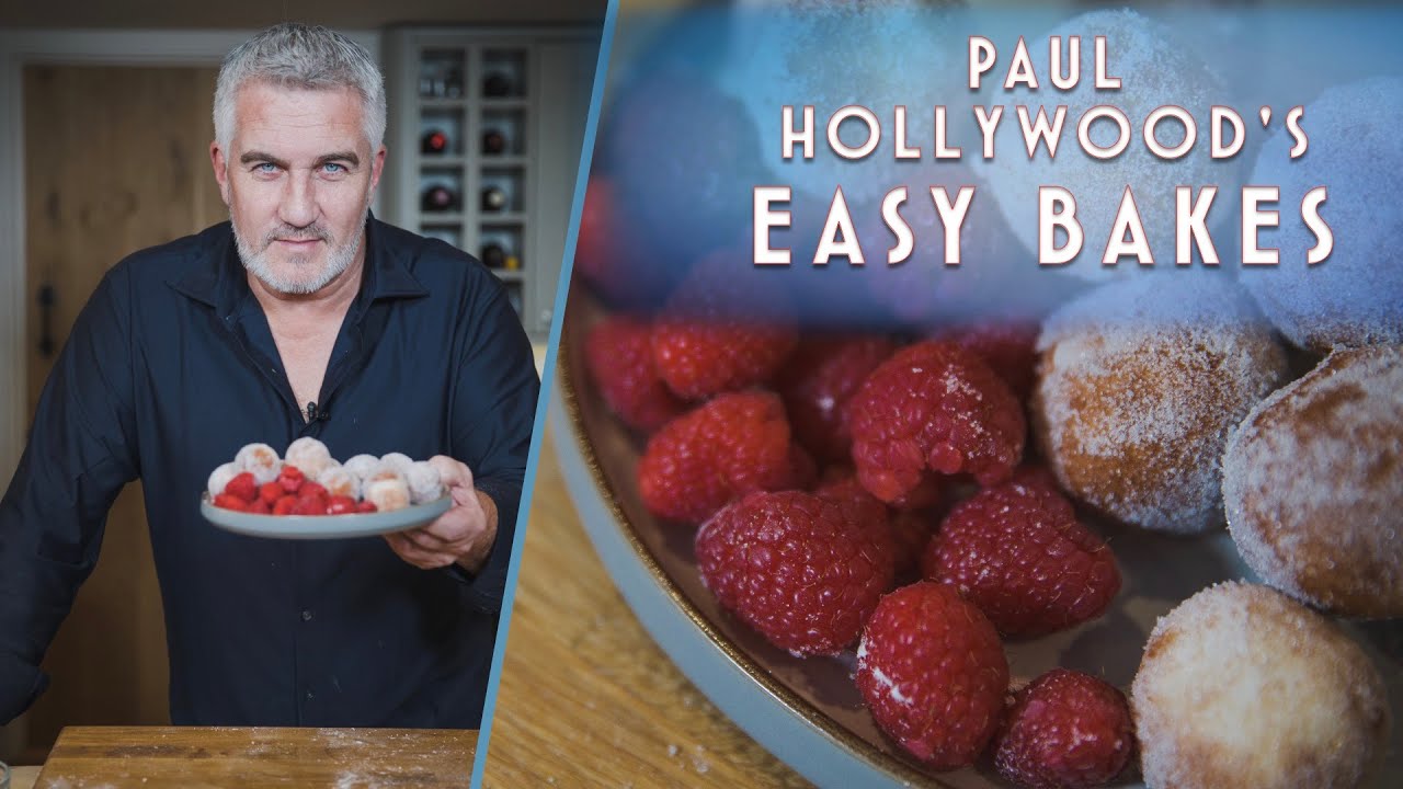 Raspberry Donuts: Homemade and Delicious! | Paul Hollywood's Easy Bakes