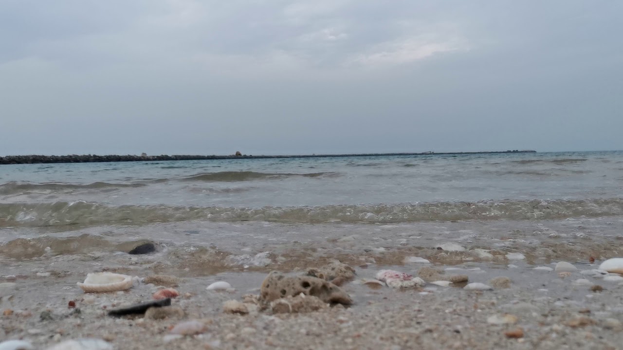 Al Hamriyah Beach - Clam sea wave sound