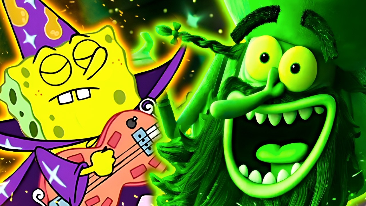 We BINGED Every **SPONGEBOB SQUAREPANTS** Movie