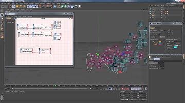 How to use XPresso PRepulse and Bounce node