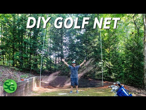 DIY Golf Net - How to Build Your Own Golf Practice Net