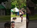 Outrunning My Dog… Almost! 🐕💨🔥#use #shorts