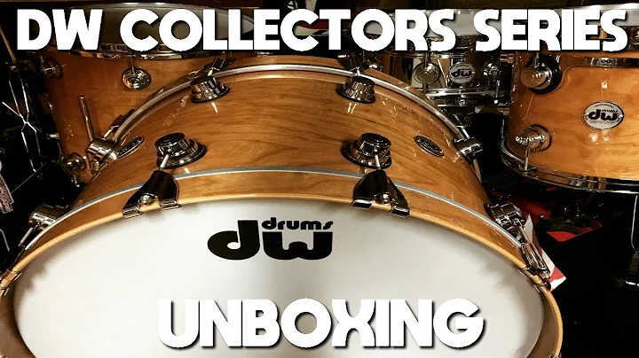 DW Collectors Series Drumset Custom Soild Cherry - Unboxing