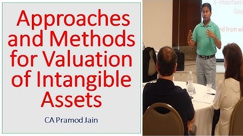 Approaches and Methods for Valuation of Intangible Assets I CA Pramod Jain